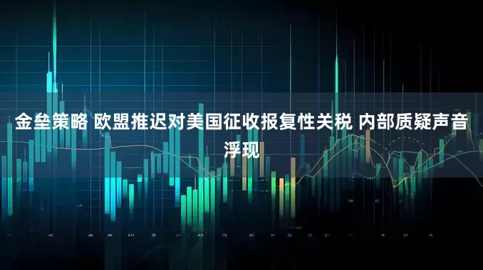金垒策略 欧盟推迟对美国征收报复性关税 内部质疑声音浮现