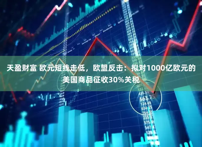 天盈财富 欧元短线走低，欧盟反击：拟对1000亿欧元的美国商品征收30%关税
