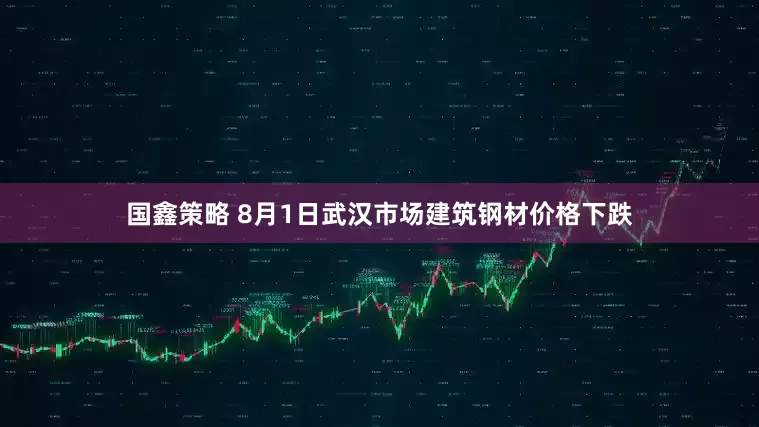 国鑫策略 8月1日武汉市场建筑钢材价格下跌