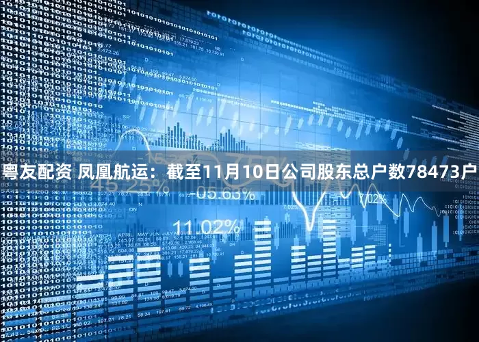 粤友配资 凤凰航运：截至11月10日公司股东总户数78473户