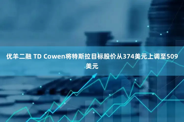 优羊二融 TD Cowen将特斯拉目标股价从374美元上调至509美元